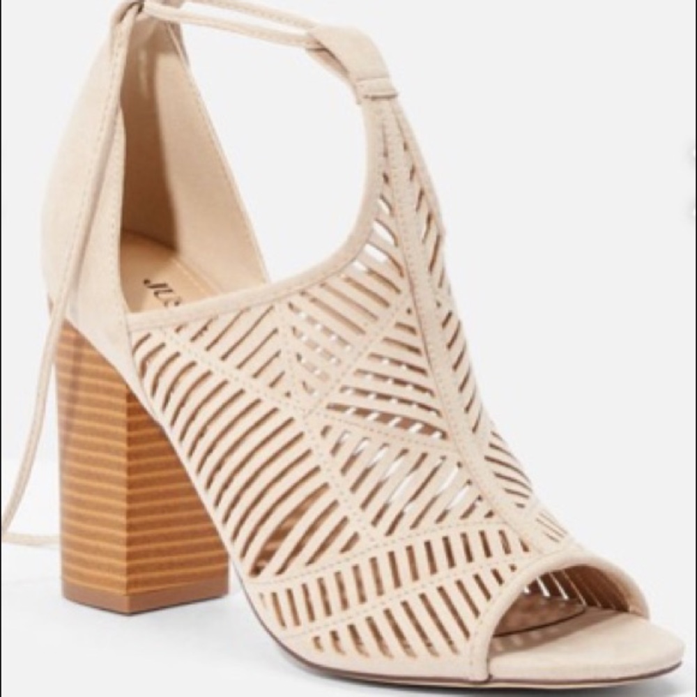 Sand Heeled Sandals 5.5 NWOT